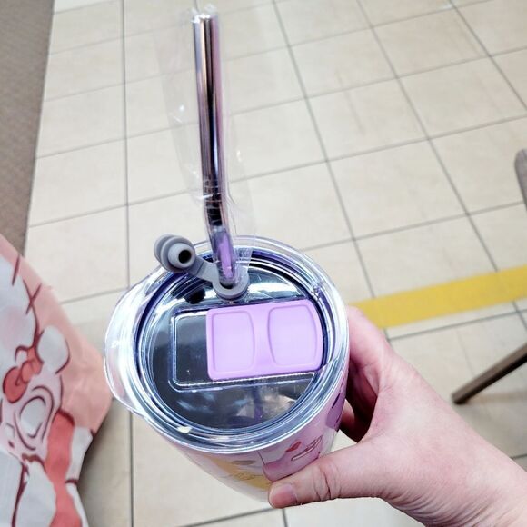 Brand New Sanrio Kuromi Thermal Cup 600ml - Picture 4 of 8